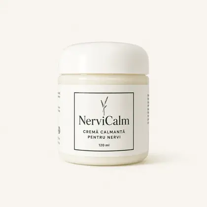 Borcan NerviCalm 120 ml — cremă calmantă pentru nervi